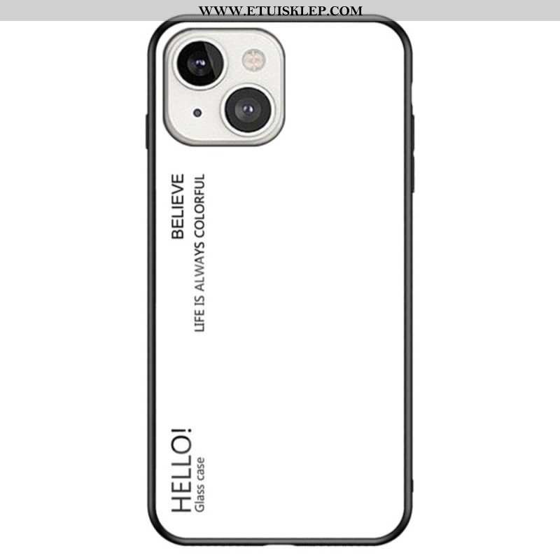 Etui do iPhone 14 Szkło Hartowane Witam